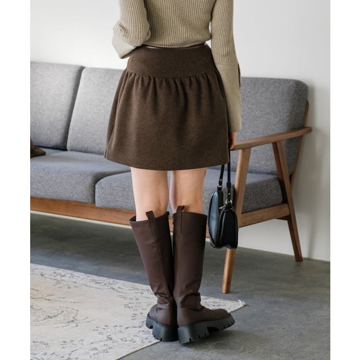 【Kastane】パイピングミニスカート | PAL GROUP OUTLET | 詳細画像4 