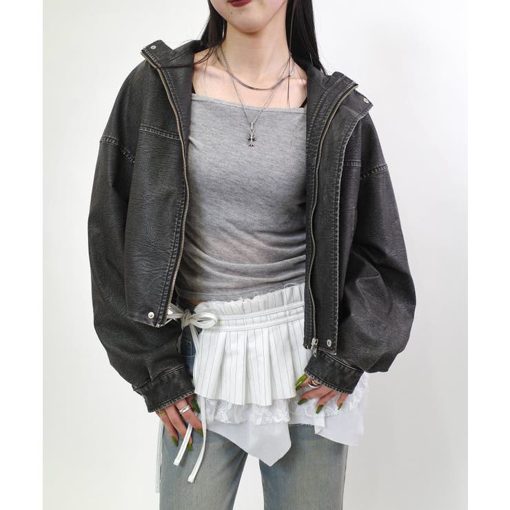 WHO'S WHO gallery】ヴィンテージライクブルゾン[品番：PALW0005962