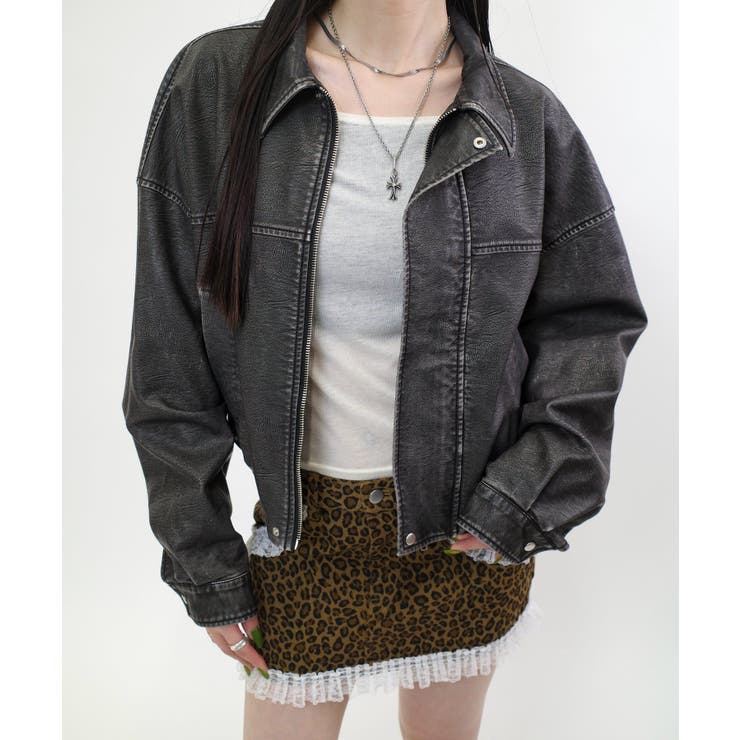 WHO’S WHO gallery【UNISEX】ヴィンテージライクブルゾン UNISEX/ユニセックス】ヴィンテージライクデニムフードジップ