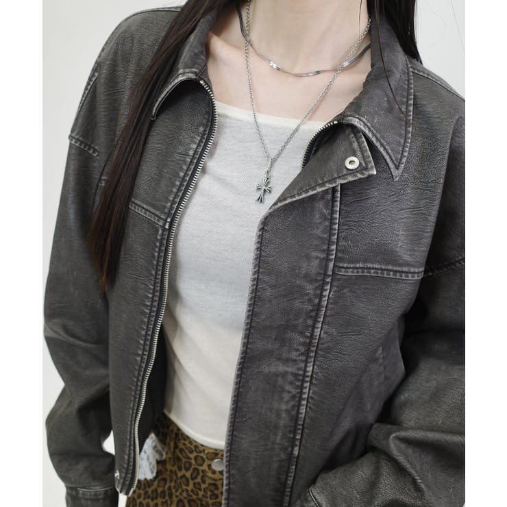 WHO’S WHO gallery【UNISEX】ヴィンテージライクブルゾン WHO'S WHO gallery（フーズフーギャラリー） ブルゾン アウター