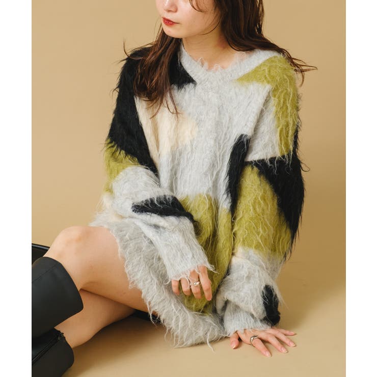kastane シャギーコート Kastane（カスタネ）の「シャギーコート（その他アウター）」 - WEAR