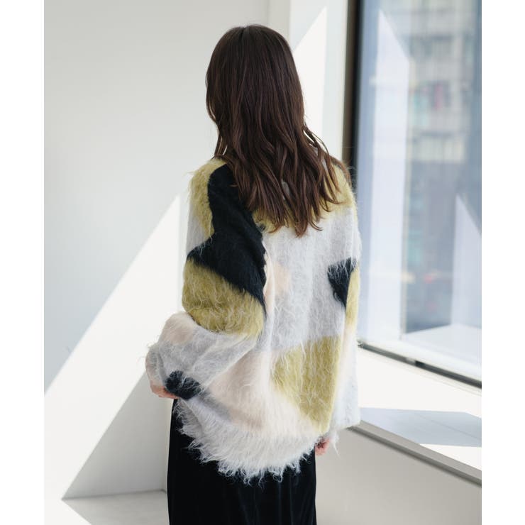 【Kastane】シャギー柄編みニット | PAL GROUP OUTLET | 詳細画像23 