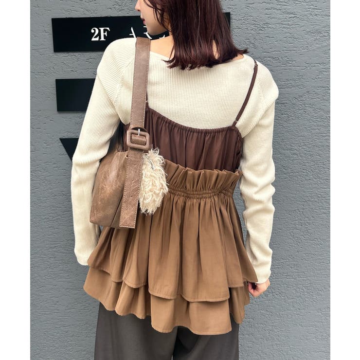 【mystic】ティアードキャミソール | PAL GROUP OUTLET | 詳細画像4 