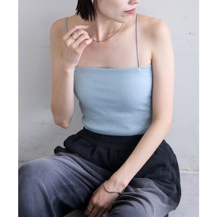 DIESEL ラメ入り　ニット　キャミ　新品未使用タグ付き FOUND GOOD キャミソール ラメスカシニットキャミ : ZOZOTOWN