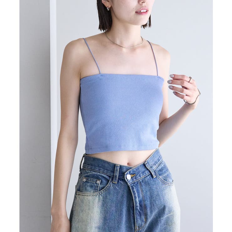 値下げ　パット付きキャミ Paradise Picnic キャミソール cloche チョーカーモチーフパット