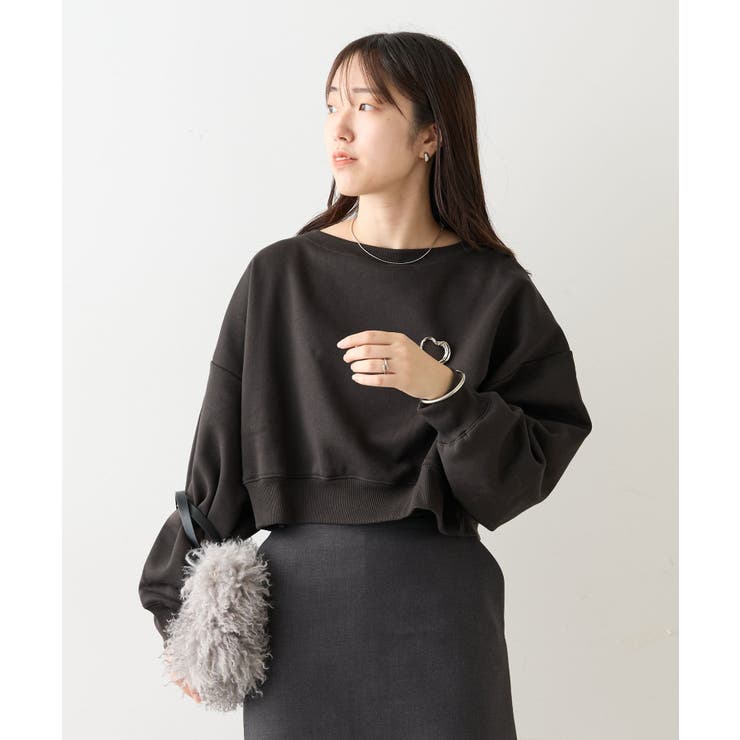【mystic】ブローチ付きスウェット | PAL GROUP OUTLET | 詳細画像3 