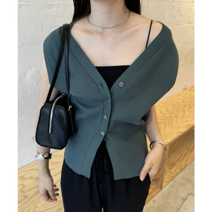 【mystic】エアリーニットベスト | PAL GROUP OUTLET | 詳細画像13 