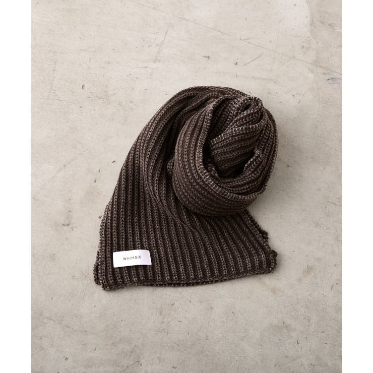 【Kastane】SUNFADE KNIT MUFFLER | PAL GROUP OUTLET | 詳細画像1 