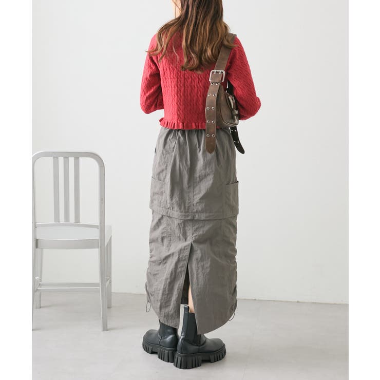 【w closet】マルチWAYカーゴスカート | PAL GROUP OUTLET | 詳細画像3 
