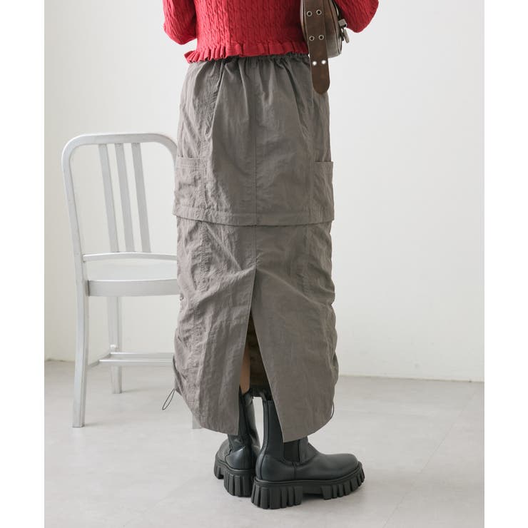 【w closet】マルチWAYカーゴスカート | PAL GROUP OUTLET | 詳細画像5 