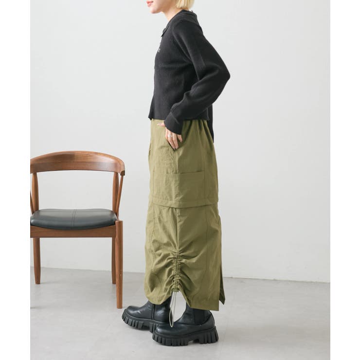【w closet】マルチWAYカーゴスカート | PAL GROUP OUTLET | 詳細画像20 