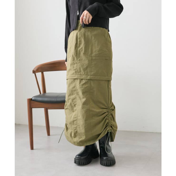 【w closet】マルチWAYカーゴスカート | PAL GROUP OUTLET | 詳細画像21 