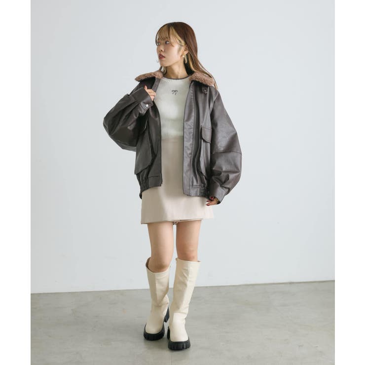 【w closet】スリットミニスカパン | PAL GROUP OUTLET | 詳細画像4 