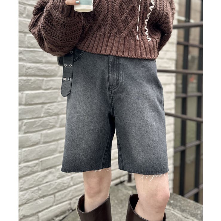 BLK | 【w closet】バイカーパンツ | PAL GROUP OUTLET