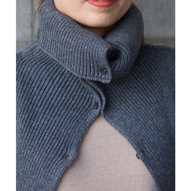 【Pasterip】Lambs wool stole vest | PAL GROUP OUTLET | 詳細画像13 