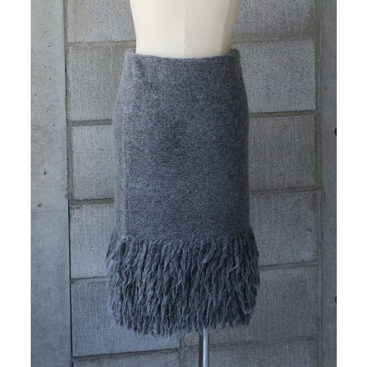 【Pasterip】Fringe knit multi-way skirt | PAL GROUP OUTLET | 詳細画像18 