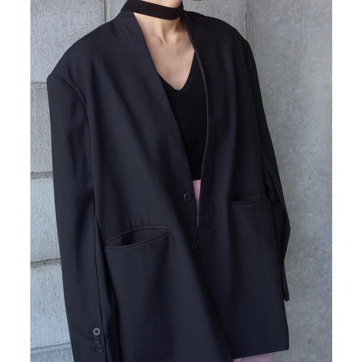 【Pasterip】Sheer rib tie tunic | PAL GROUP OUTLET | 詳細画像8 