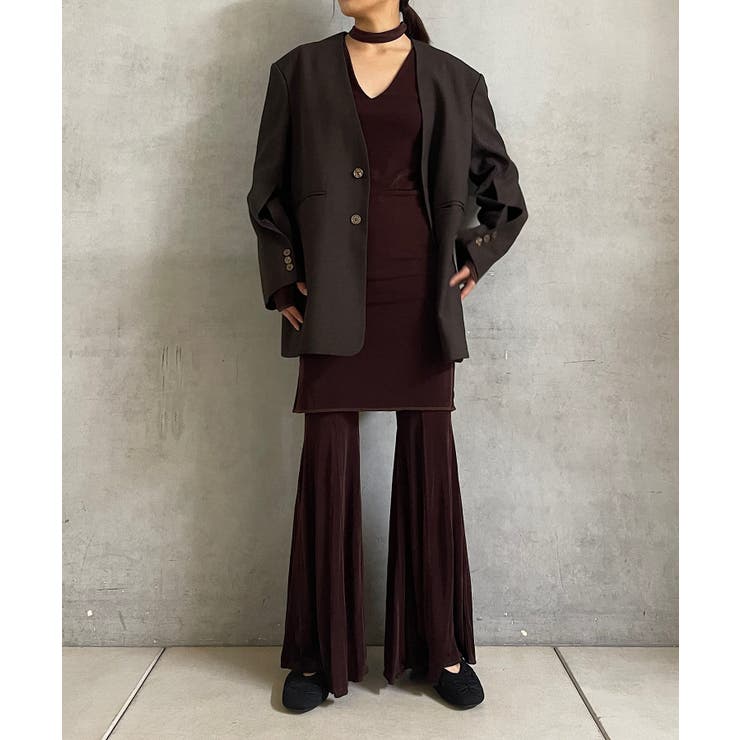 【Pasterip】Sheer rib tie tunic | PAL GROUP OUTLET | 詳細画像20 