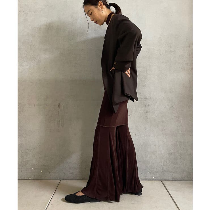 【Pasterip】Sheer rib tie tunic | PAL GROUP OUTLET | 詳細画像21 