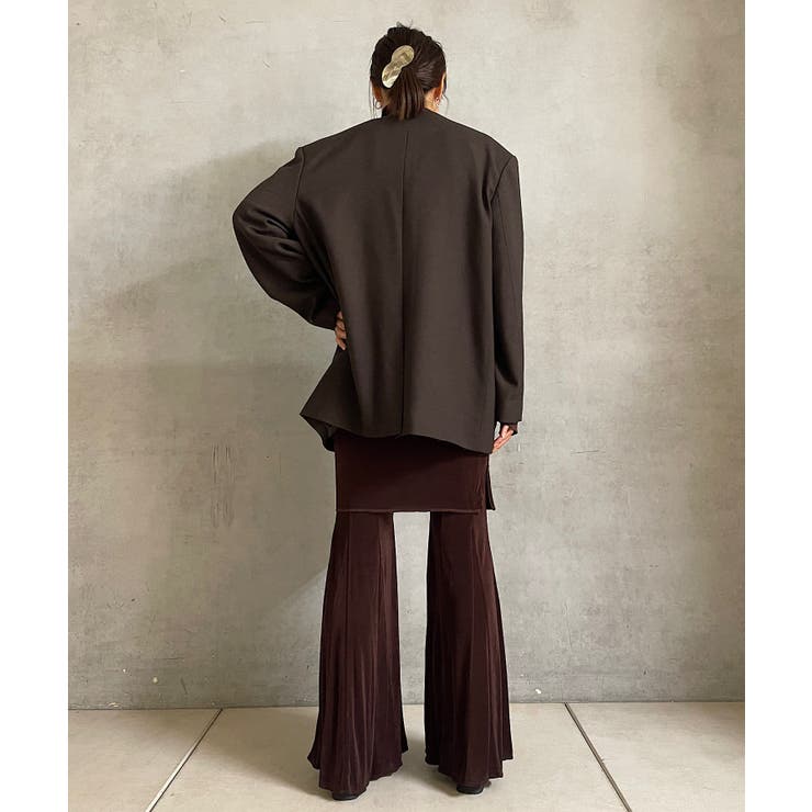 【Pasterip】Sheer rib tie tunic | PAL GROUP OUTLET | 詳細画像22 