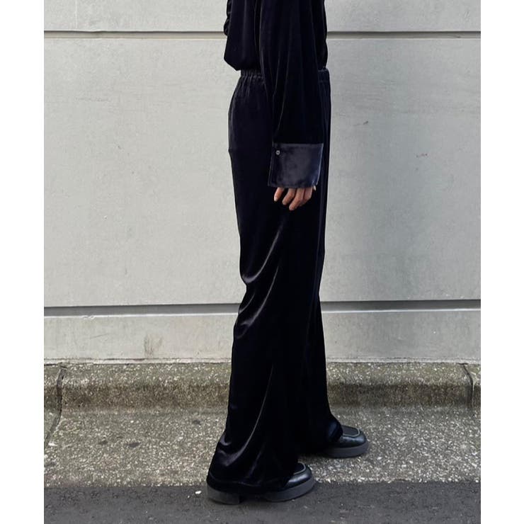 Pasterip】Cozy set up velour pants[品番：PALW0006055]｜PAL