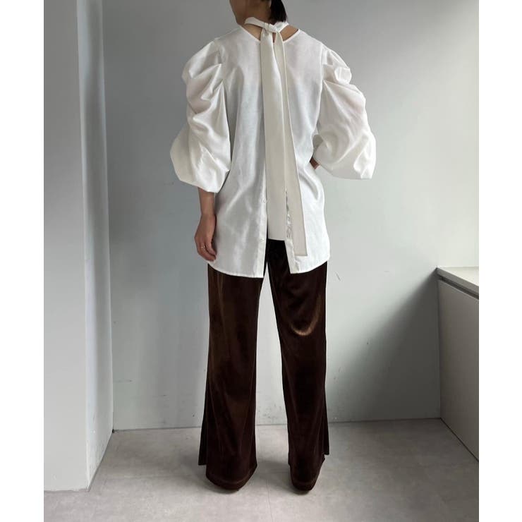 【Pasterip】Cozy set up velour pants | PAL GROUP OUTLET | 詳細画像10 