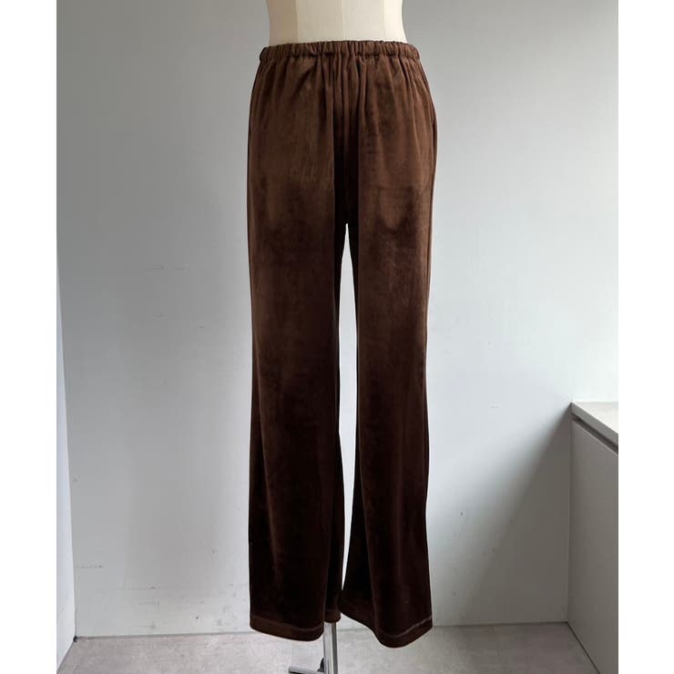 【Pasterip】Cozy set up velour pants | PAL GROUP OUTLET | 詳細画像13 