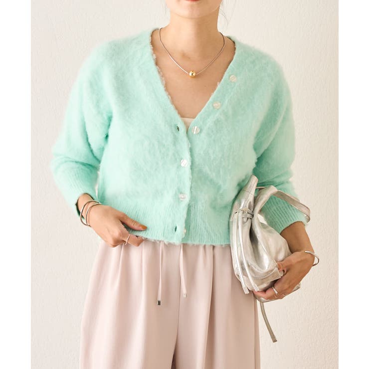 【SHENERY】起毛ショートカーディガン | PAL GROUP OUTLET | 詳細画像29 