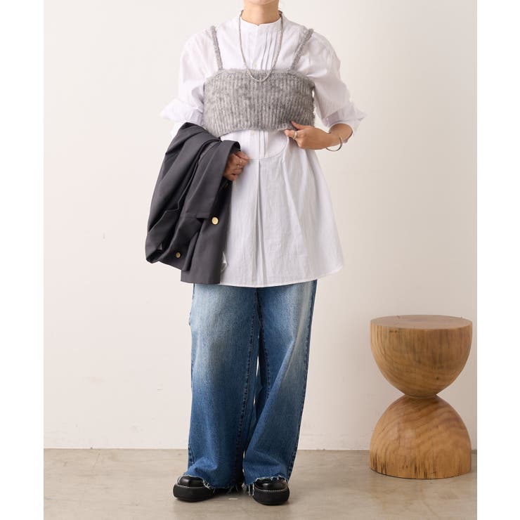 【SHENERY】ピンタックチュニックシャツ | PAL GROUP OUTLET | 詳細画像4 