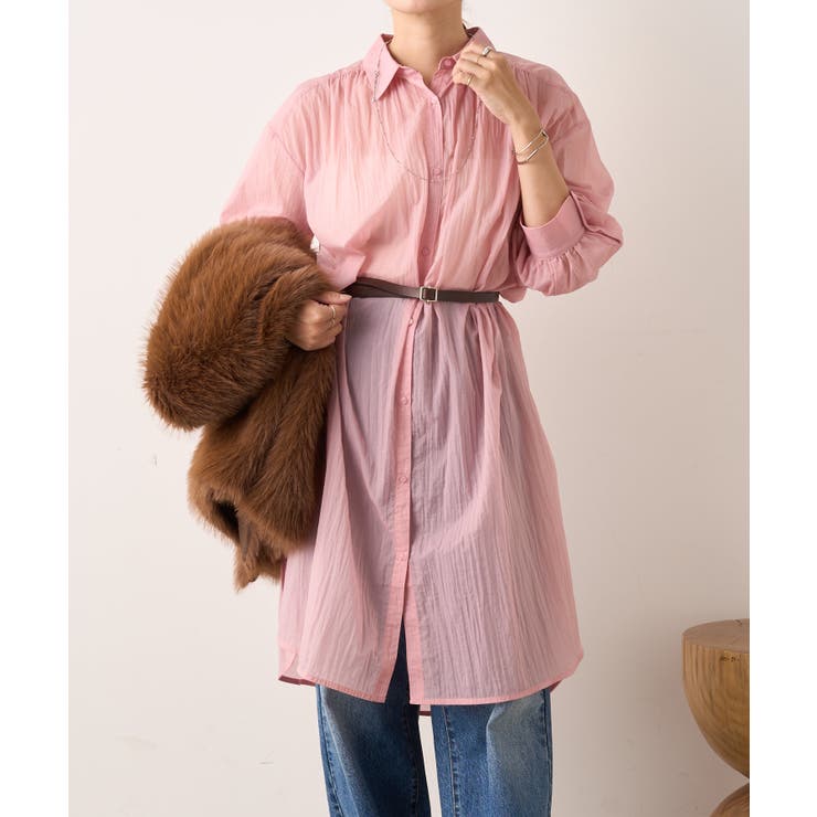 【SHENERY】シアーシャツ | PAL GROUP OUTLET | 詳細画像6 