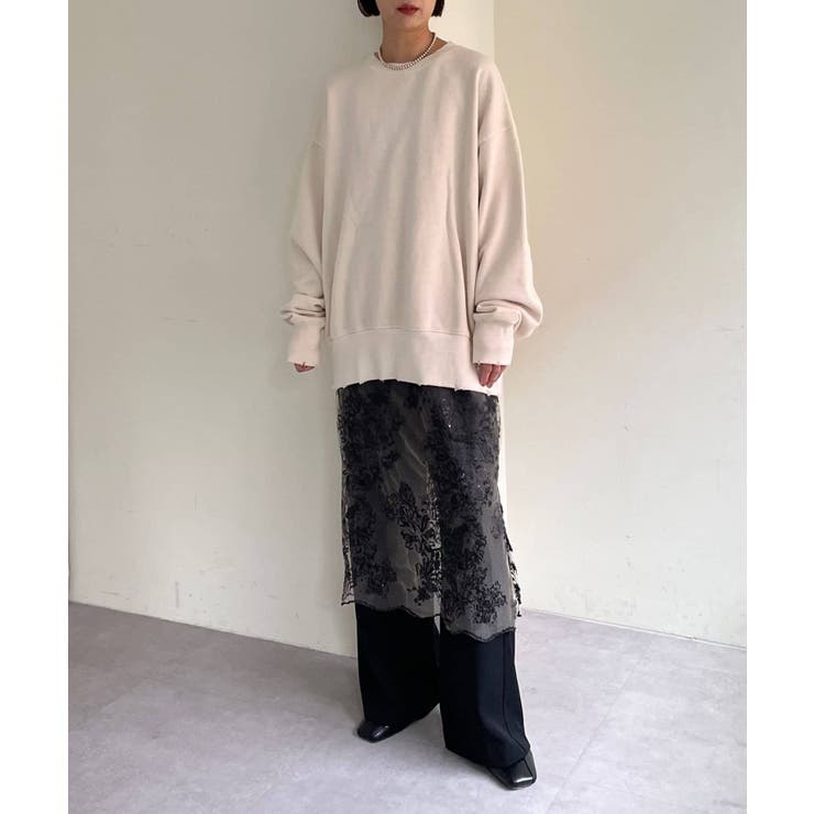 【Omekashi】裏起毛ダメージスウェット | PAL GROUP OUTLET | 詳細画像11 