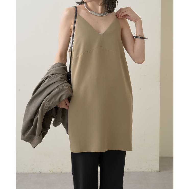 24AW 今季新作 Omekashi レイヤードキャミチュニック Omekashi】レイヤードキャミチュニック[品番：PALW0006119]｜PAL