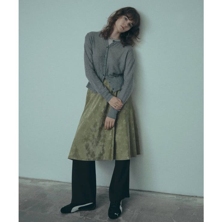 【Omekashi】サテンミドルスカート | PAL GROUP OUTLET | 詳細画像2 