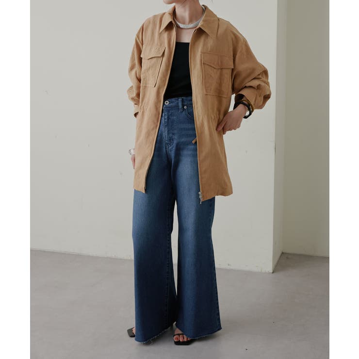 【Omekashi】ストレッチフレアデニム | PAL GROUP OUTLET | 詳細画像23 