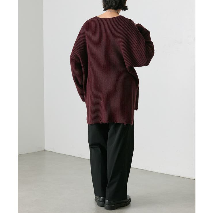 【ear PAPILLONNER】ダメージニット【SUM1 STYLE】 | PAL GROUP OUTLET | 詳細画像11 