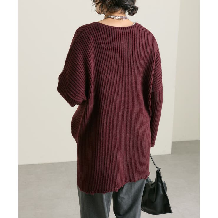 【ear PAPILLONNER】ダメージニット【SUM1 STYLE】 | PAL GROUP OUTLET | 詳細画像15 