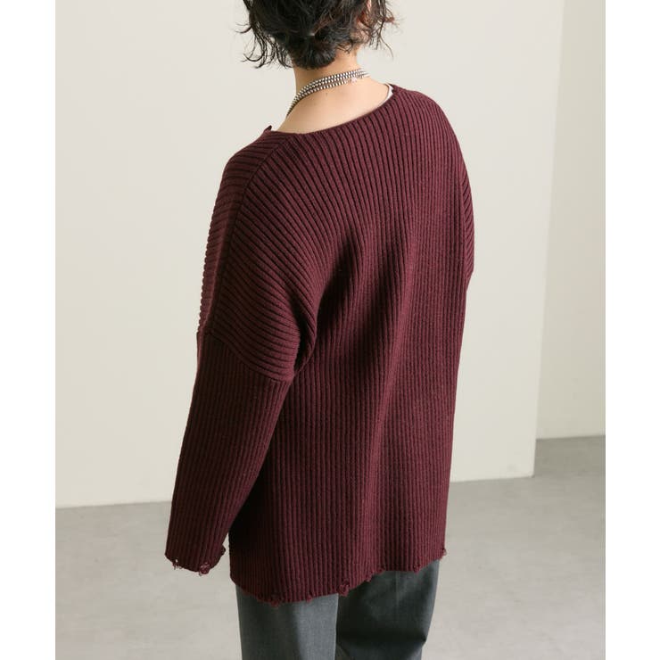 【ear PAPILLONNER】ダメージニット【SUM1 STYLE】 | PAL GROUP OUTLET | 詳細画像16 