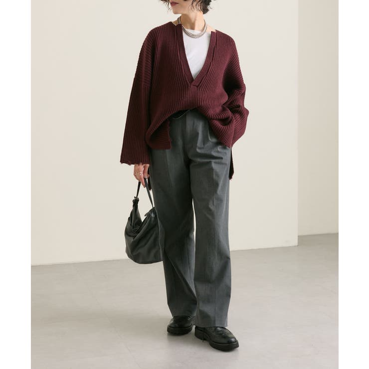 【ear PAPILLONNER】ダメージニット【SUM1 STYLE】 | PAL GROUP OUTLET | 詳細画像20 