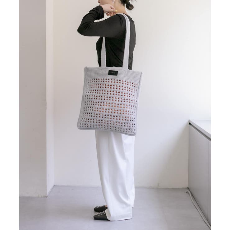 【ear PAPILLONNER】【c/est】セパレートニットバッグ | PAL GROUP OUTLET | 詳細画像9 