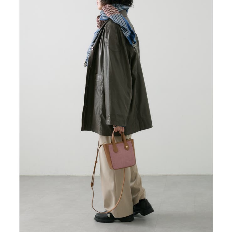 【ear PAPILLONNER】カウファーミニトート | PAL GROUP OUTLET | 詳細画像7 