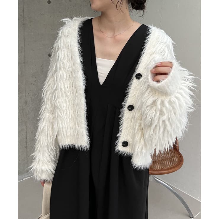 【CAPRICIEUX LE'MAGE】フリンジV CD | PAL GROUP OUTLET | 詳細画像1 