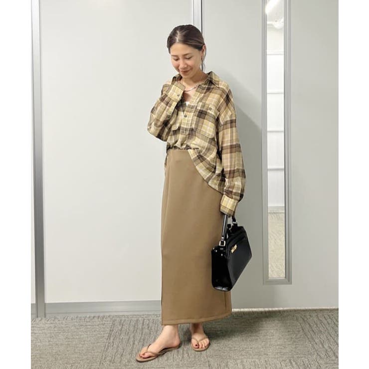 【un dix cors】シアーチェックシャツ | PAL GROUP OUTLET | 詳細画像12 