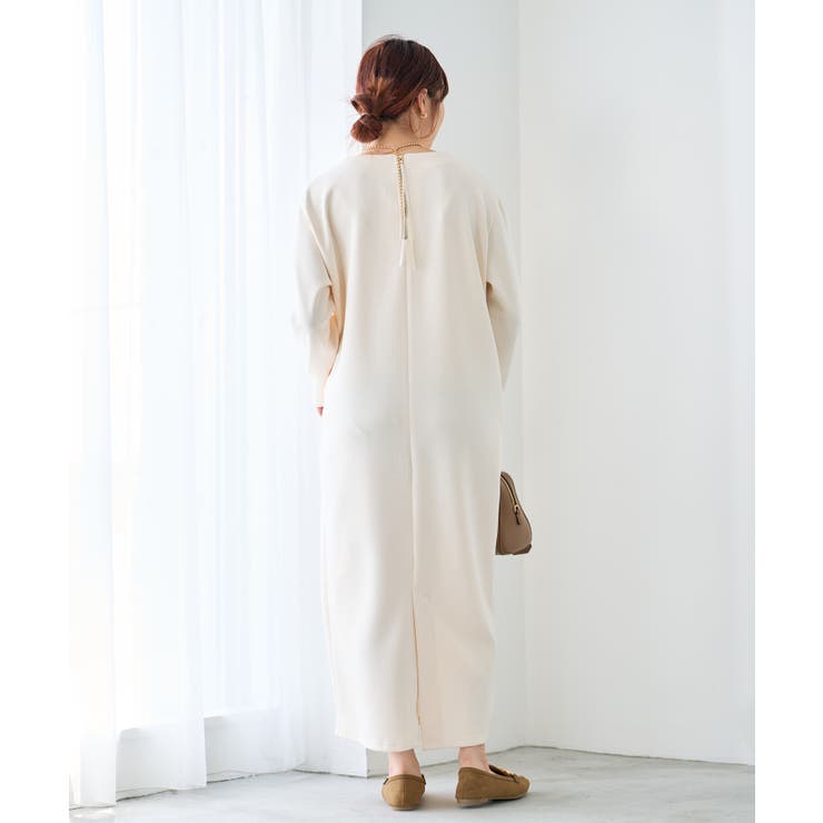 【un dix cors】ダンボールストレートワンピース | PAL GROUP OUTLET | 詳細画像7 