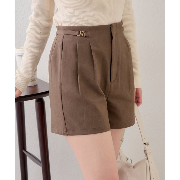 Chico】チャーム付タックショートPT[品番：PALW0006150]｜PAL GROUP