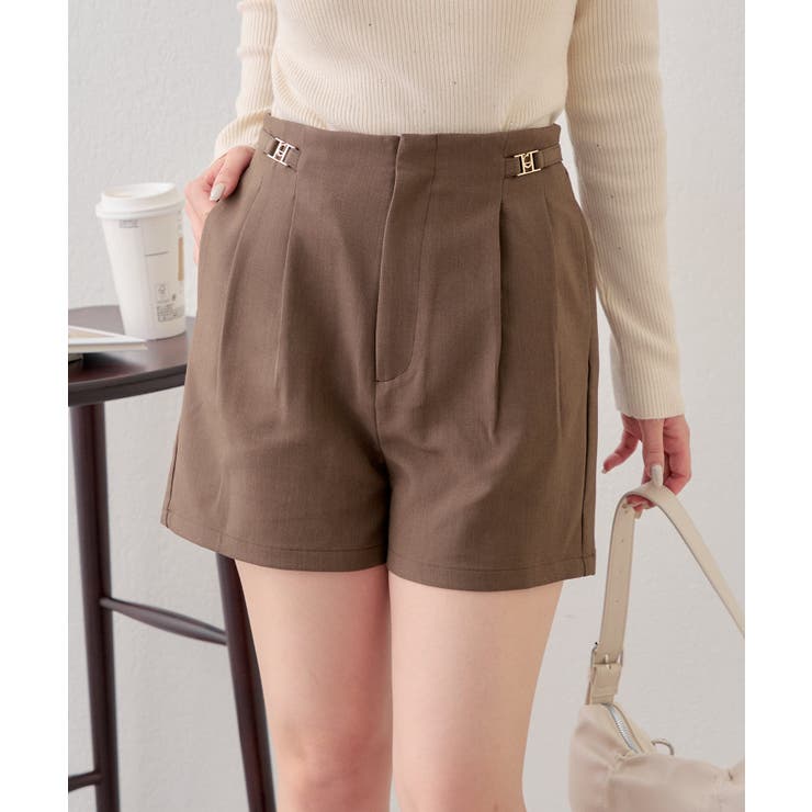 Chico】チャーム付タックショートPT[品番：PALW0006150]｜PAL GROUP