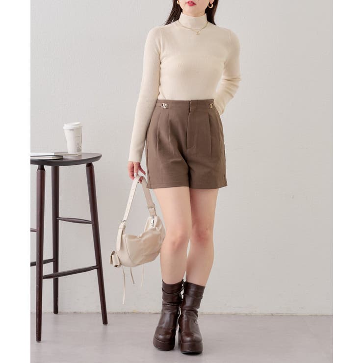 Chico】チャーム付タックショートPT[品番：PALW0006150]｜PAL GROUP