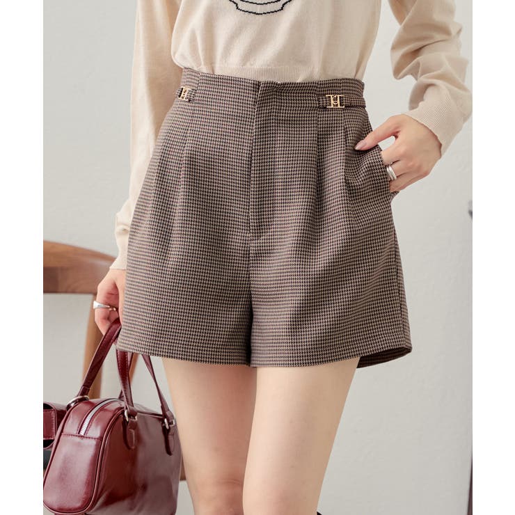 Chico】チャーム付タックショートPT[品番：PALW0006150]｜PAL