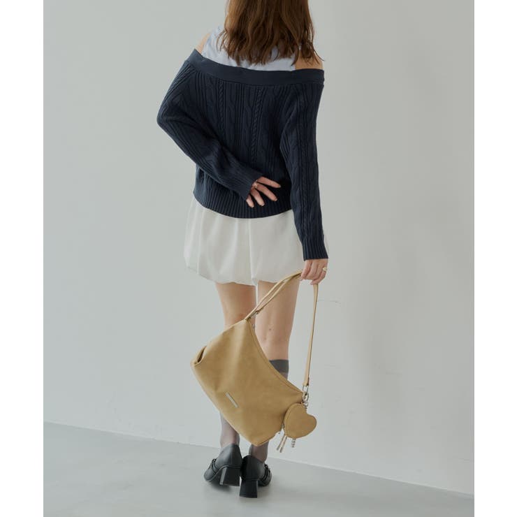 【Chico】レイヤードSHデザインニット | PAL GROUP OUTLET | 詳細画像6 