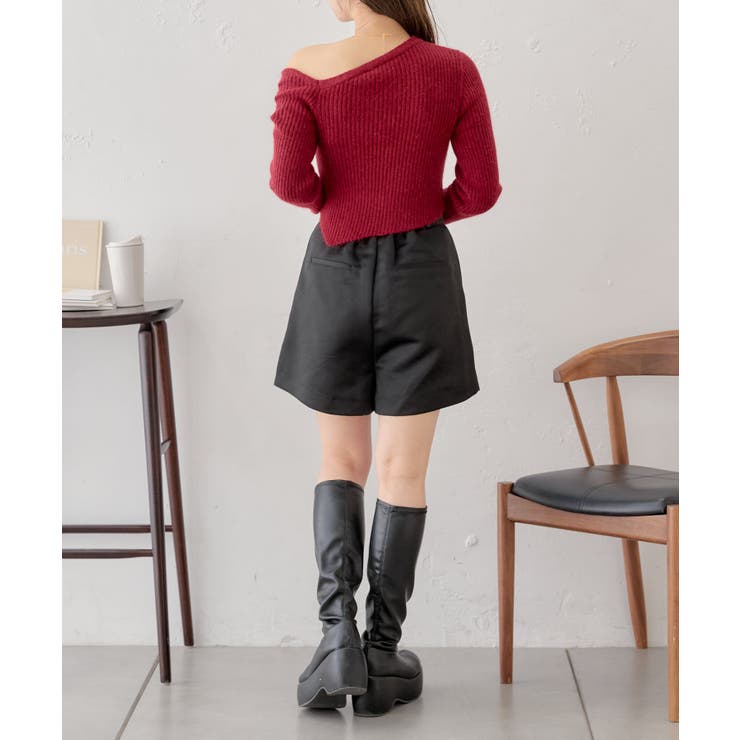 【Chico】ワンショルデザインアンゴラニット | PAL GROUP OUTLET | 詳細画像19 