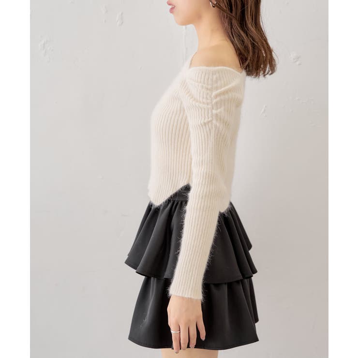 【Chico】ワンショルデザインアンゴラニット | PAL GROUP OUTLET | 詳細画像43 